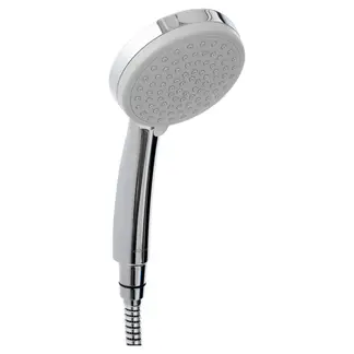 SENSI DACQUA - Juego de ducha con flexible plástico cromo