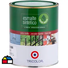 TRICOLOR - Esmalte Sintético Tarro 0.25 galón(es) Brillante Café