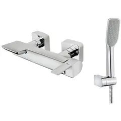 TEKA - Monomando para ducha plateado