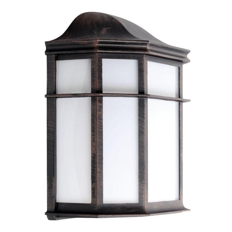 Farol de muro 100 W café