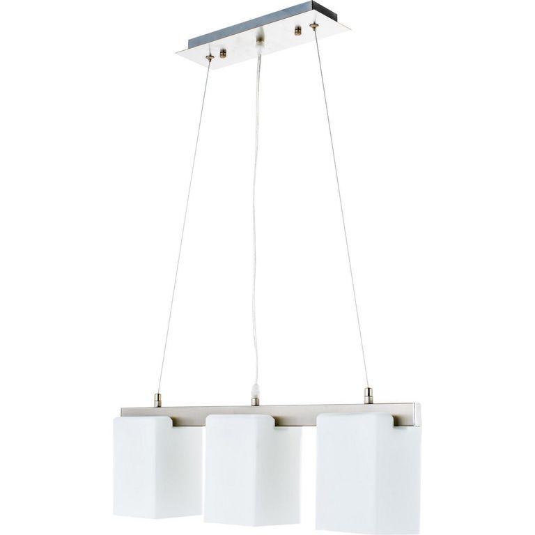 Lampara colgante Metal Gris/Plata