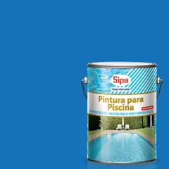 SIPA - Pintura para piscina satinado 1 gl azul