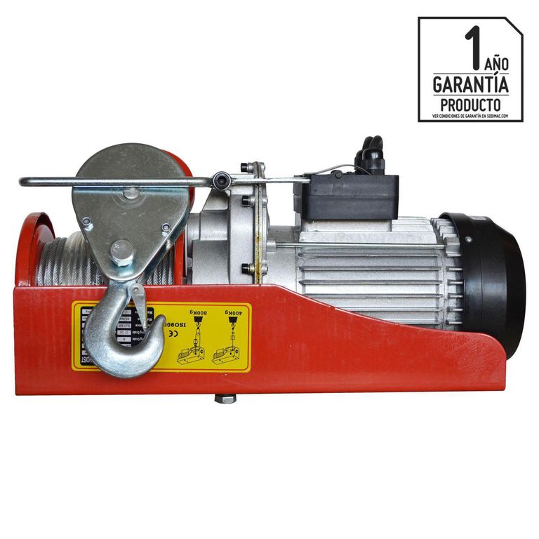 Tecle Eléctrica 6 m 800 kg