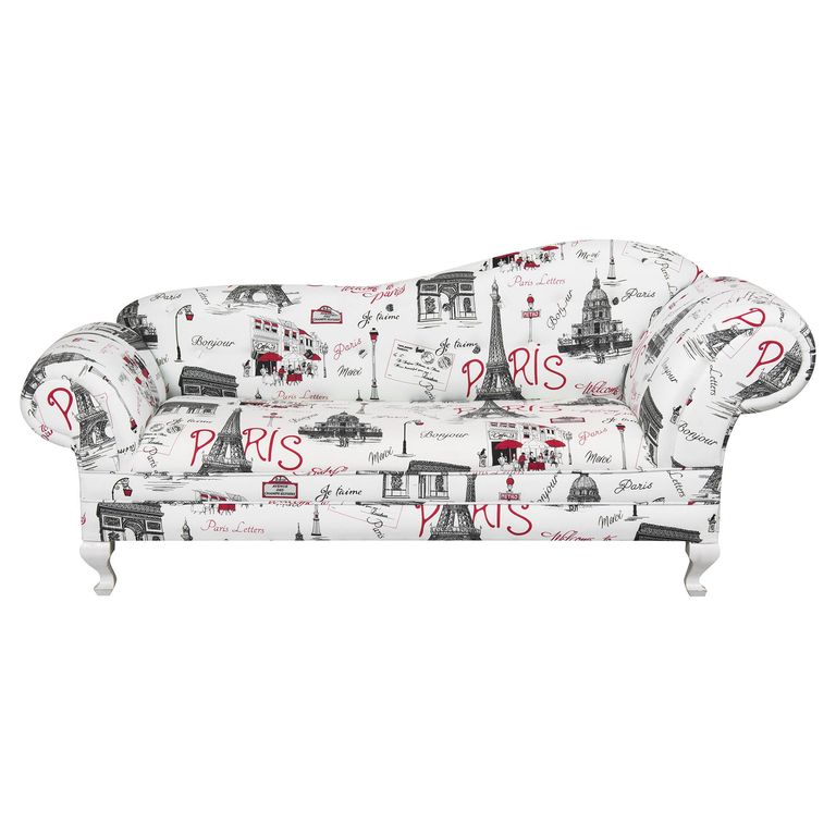 Sofá 3 cuerpos Chaise Lounge 180x80x75 cm Multicolor