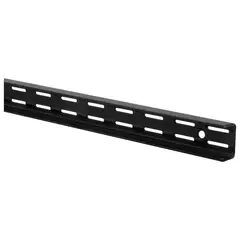 DUCASSE - Pilar ranurado doble metal 96 cm negro
