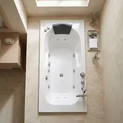 SENSI DACQUA - Tina de hidromasaje rectangular 260 l