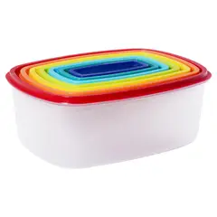 CASA BONITA - Contenedores de 14 piezas arcoiris