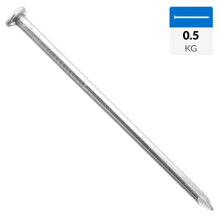 Clavo corriente 2" x 14mm bolsa 500 gr