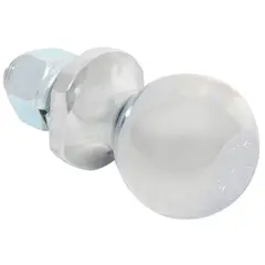 AUTOSTYLE - Coco de arrastre acero  2"X3/4" Plateado 3500 Libras