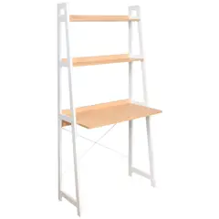 JUST HOME COLLECTION - Estante Madera 3 Nivel(es) 80x1.7x45 cm Blanco