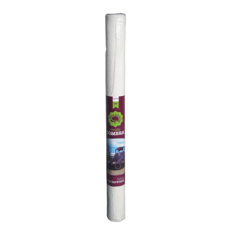 Rollo raschel 80% 5x210 m blanco