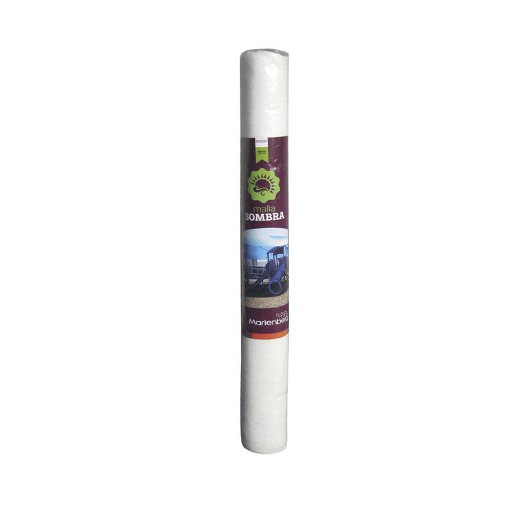 Rollo raschel 80% 10x2,10 m blanco