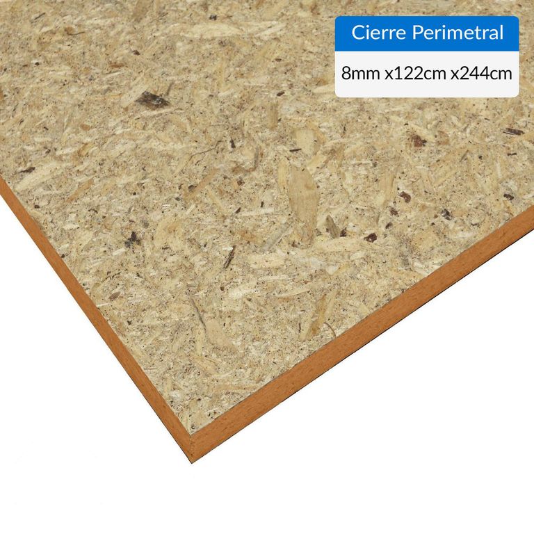 Aglomerado Estructural Cierre Perimetral 8 mm 122x244 cm