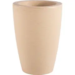 JUST HOME COLLECTION - Macetero Grafiato de Plástico 34x48 cm Arena