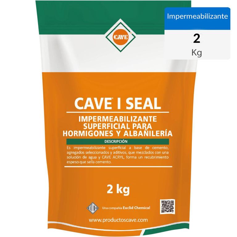 Impermeabilizante Superficial 2 Kg Para Hormigón Albañilería