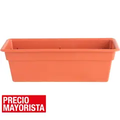 CASA BONITA - Jardinera de plástico 15x19x46 cm