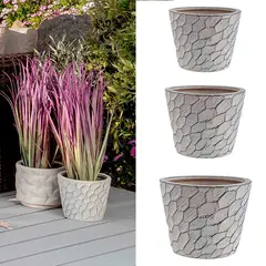 JUST HOME COLLECTION - Set 3 Maceteros Uthai