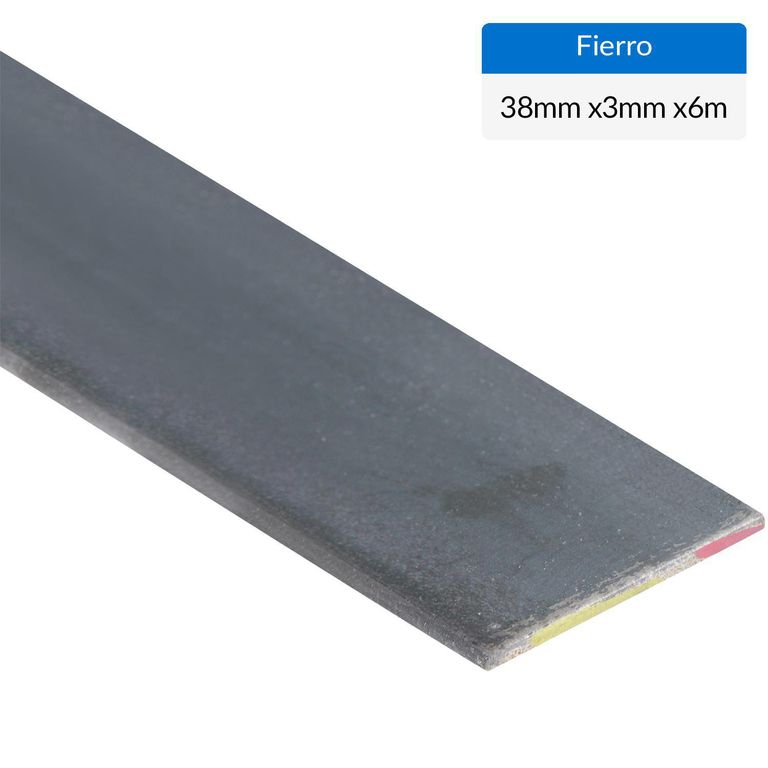 Fierro Barra Plana Laminada en Caliente Acero 3x38 mm 6 m