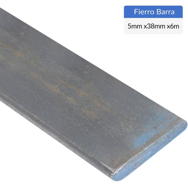 Fierro plano Acero 5x38 mm 6 m