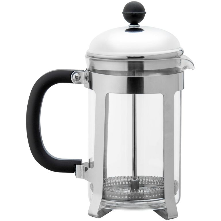 JUST HOME COLLECTION Cafetera Francesa Vidrio 600 ml