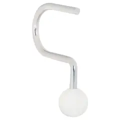 DECO EXPRESS - Set de ganchos bola metal y cerámica