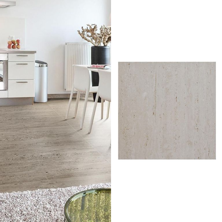 Porcelanato 60x60 cm Travertino pulido Beige 1.44 m2