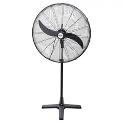 WURDEN - Ventilador pedestal 30" industrial gris
