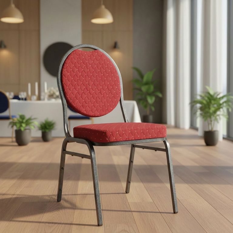 Silla Salon Evento Rojo 90x48x57 cm a $19.990