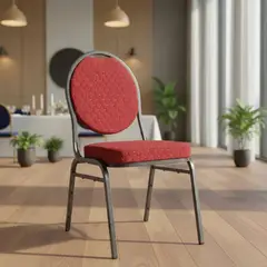 JUST HOME COLLECTION - Silla Salon Evento Rojo 90x48x57 cm