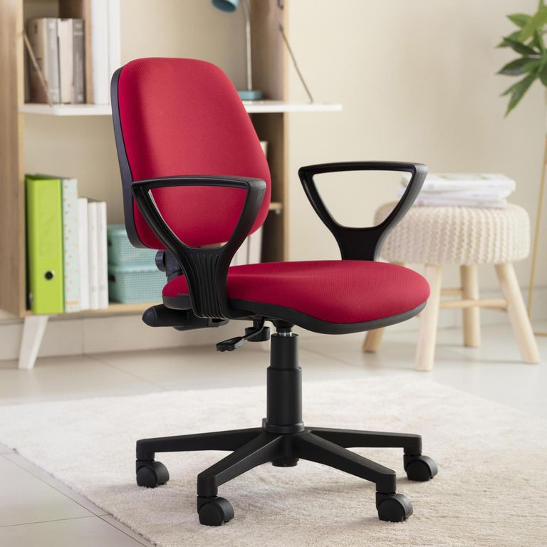 Silla Escritorio PC Rudy Rojo