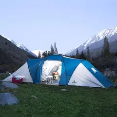 KLIMBER - Carpa Camping Etoile 9 Personas Azul