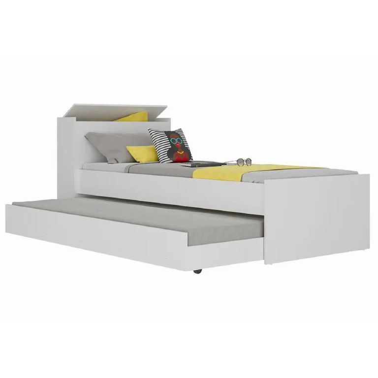 KIDSCOOL Cama nido 88x80x215 cm blanco