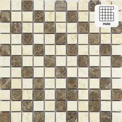 HOLZTEK - Malla mosaico 30,5x30,5 cm