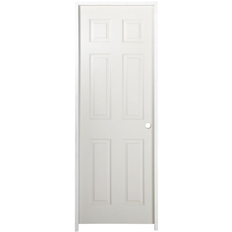 Puerta Sinfonía HDF Precolgada Blanco Lisa Prepint