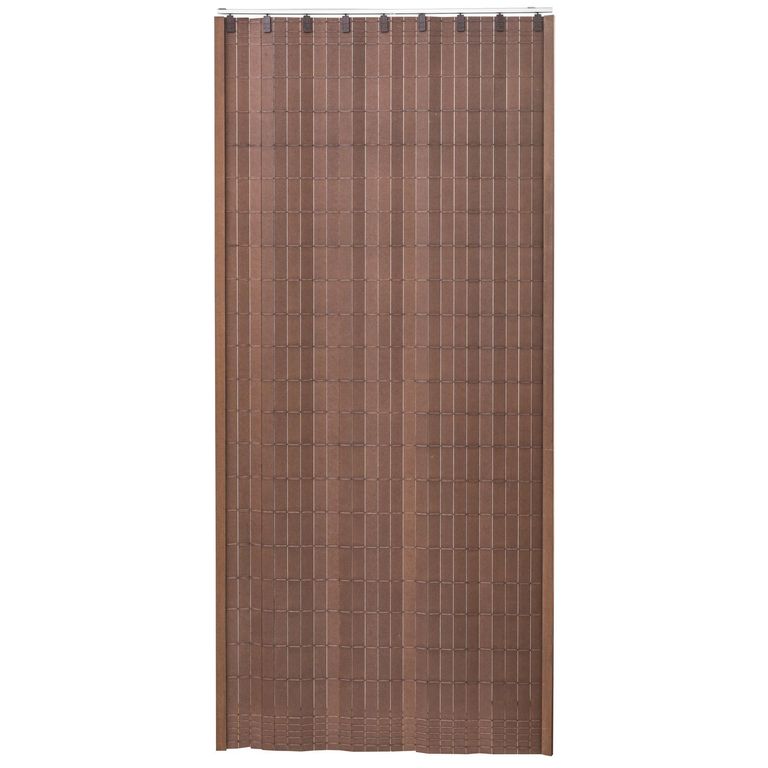 Puerta Plegable Clóset Separador Ambientes 90X200 Cm Wengué