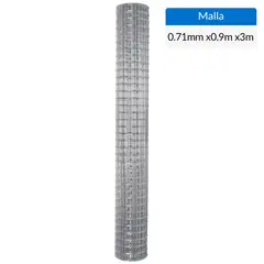 VECTOR - 0.9x3 m Malla 1/2" soldada galvanizada