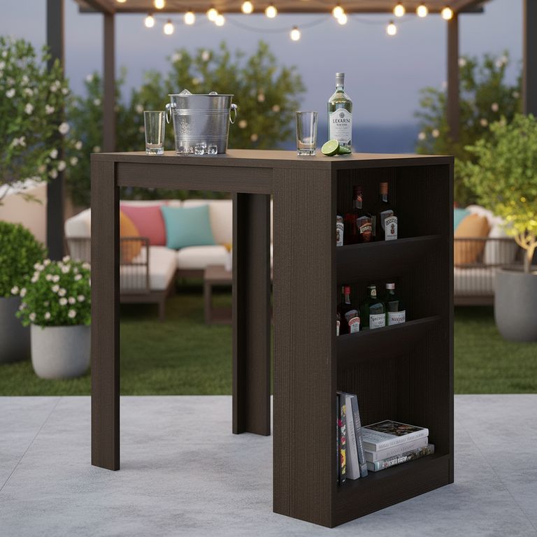 Mesa de Bar Syrah 91x105.3x58 cm