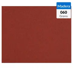 NORTON - Lija A-257 Óxido de para Grano 60 22.5x27.5cm