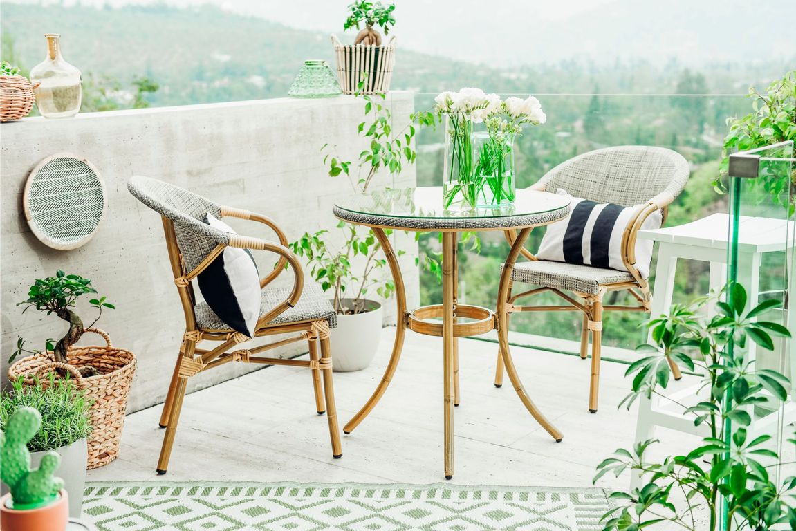 Silla Milano café claro matizado