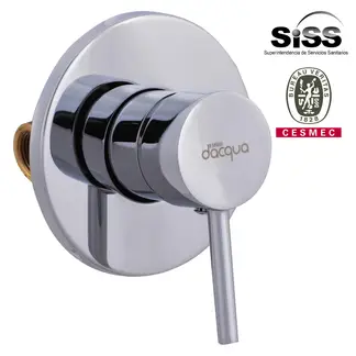 SENSI DACQUA - Monomando Empotrado Ducha Milán Cromado