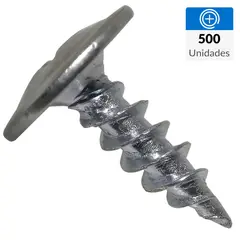 MAMUT - Tornillo Autoperforante Cabeza Lenteja Madera 1/2 " 8 mm 500 Unidades
