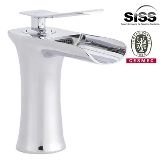 SENSI DACQUA - Monomando Lavamanos Bajo Cales Plata