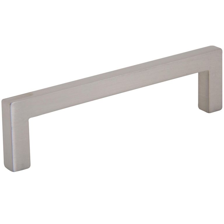 GOBEKOR Paquete De 10 Manijas De Paso De Níquel Satinado, Manijas De