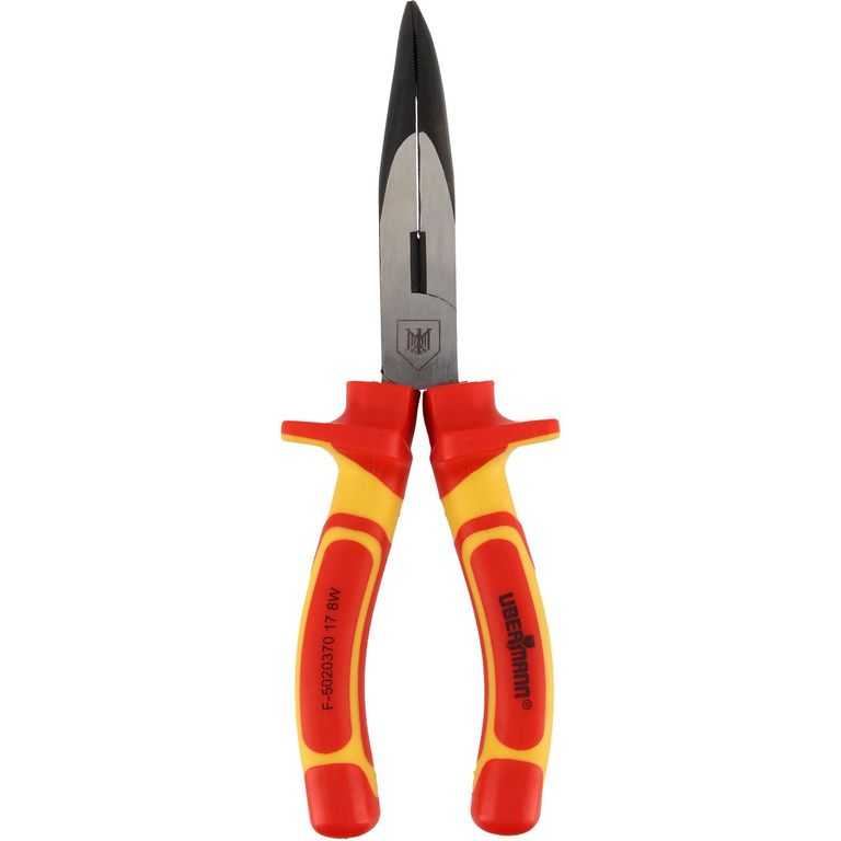 Alicate de punta curva aislado 8"