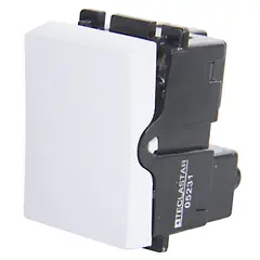 KARSON - Módulo interruptor 9/12 10 A Blanco