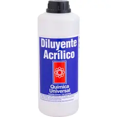 QUIMICA UNIVERSAL - Diluyente acrílico 1 lt