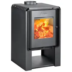 AMESTI - Estufa Leña Scantek 380 Gris Charcoal