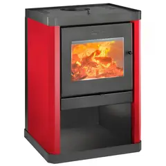 AMESTI - Estufa Leña Classic 400 Rojo