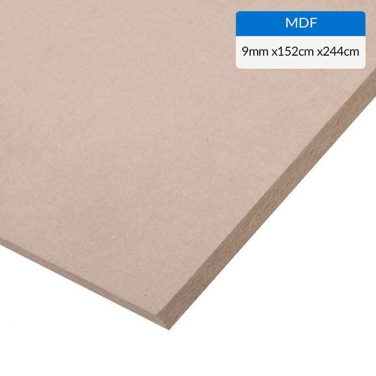 MDF Desnudo Natural 9 mm 152x244 cm