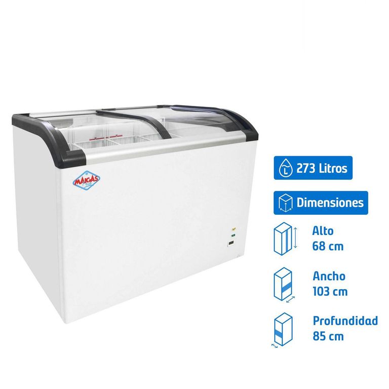 Congelador Industrial Horizontal 273 Litros SD320Q
